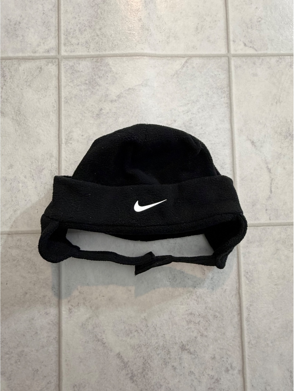 Nike black infant hat